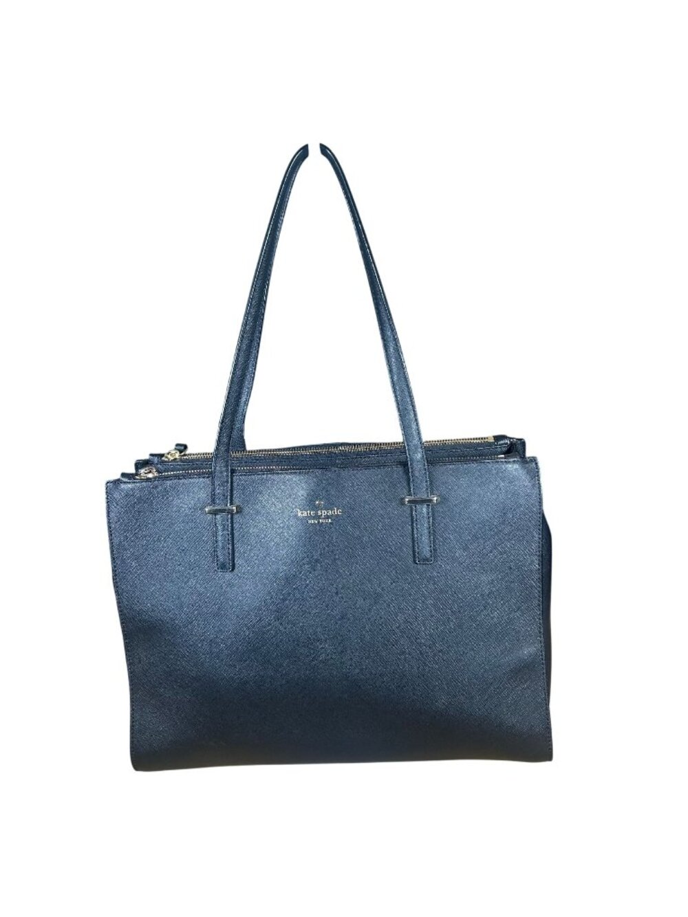 Kate Spade Cedar Street Jensen Black Leather Shoulder Bag Tote Bag